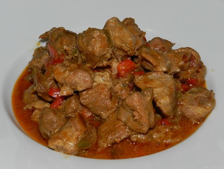 Caldereta de cordero con verduras