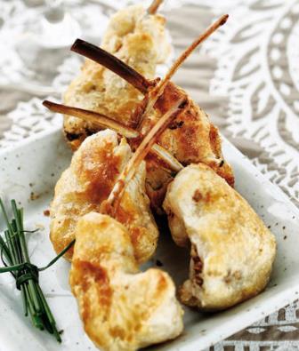 Chuletitas hojaldradas